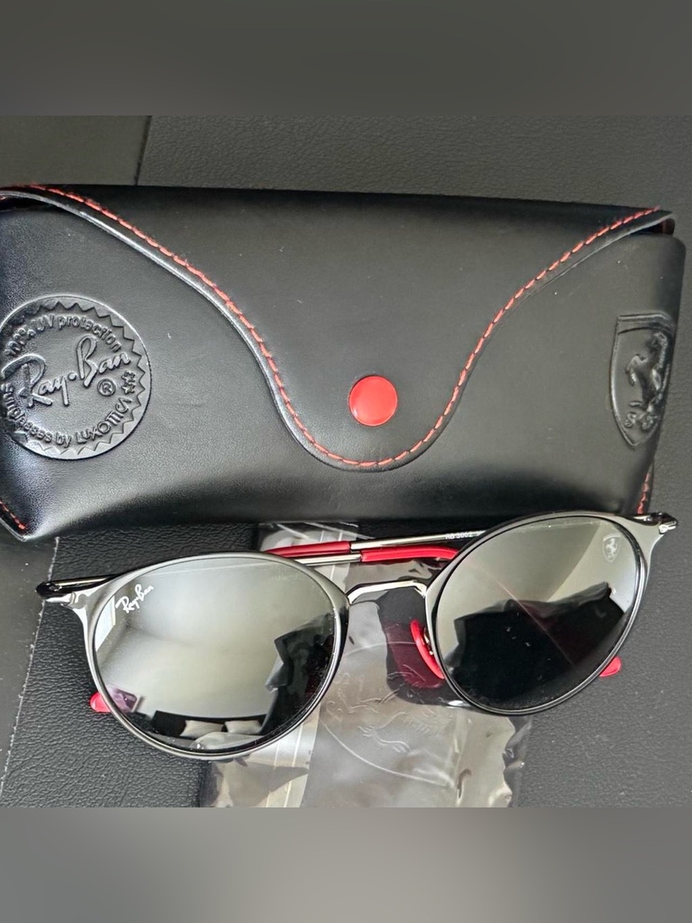 Ray-Ban Scuderia FERRARI COLLECTION RB3602M Limited edition Made in Italy